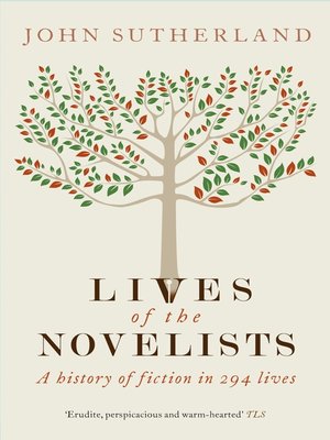 cover image of Lives of the Novelists